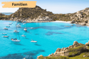 Familie Sardinien Mitsegeln Segelyacht