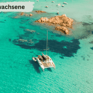 Erwachsene Sardinien Katamaran Mitsegeln